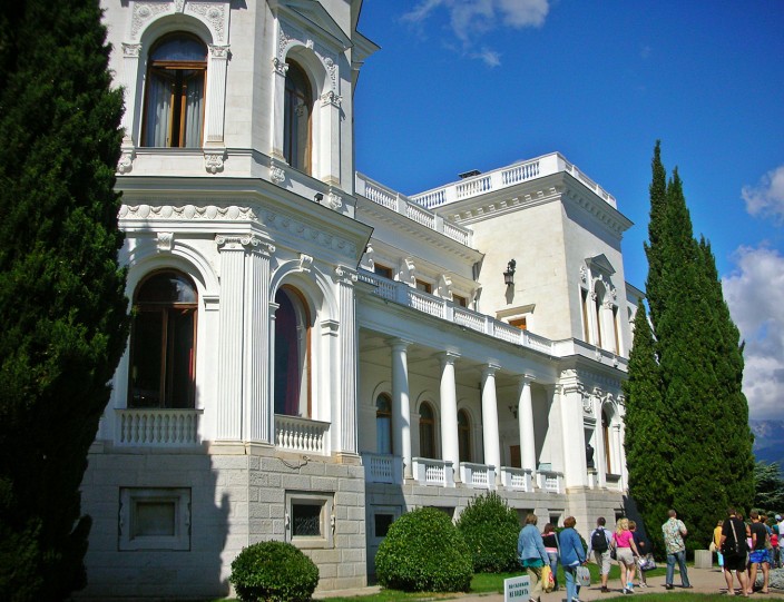 North side of Livadiya Palace